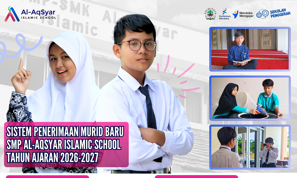 SPMB 2026–2027 SMP Al-Aqsyar Dibuka! header spmb smp
